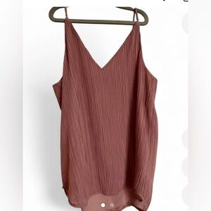 Express Dusty Rose Camisole Top